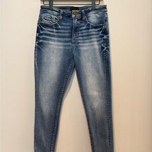 Buckle Black Women's Blue Skinny Jeans